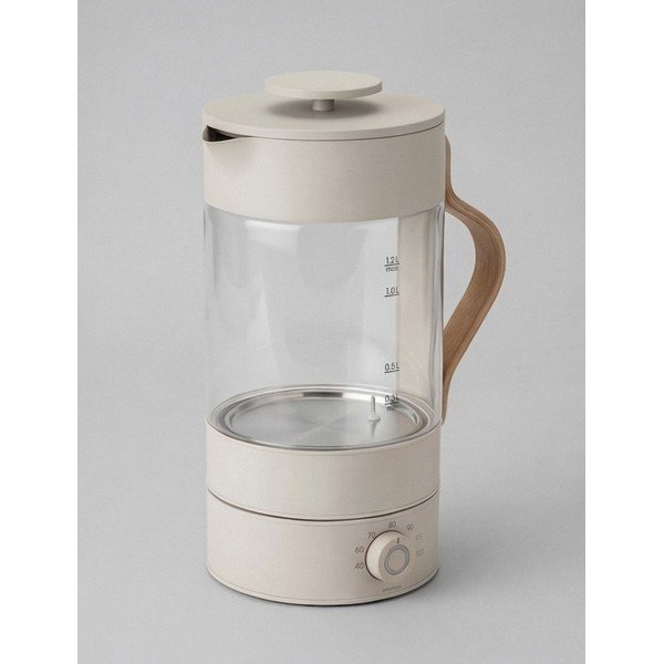 Ceainic electric bej din sticlă 1,2 l Emma – Stelton-image-3