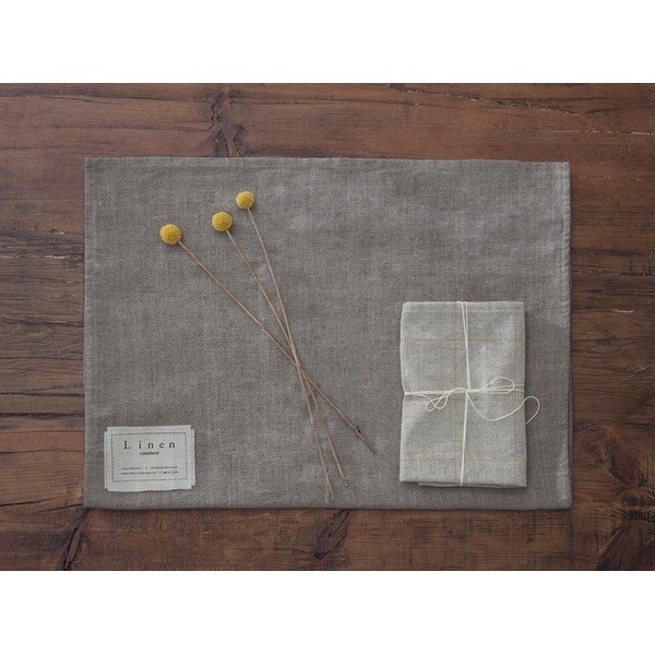 Set 4 șervețele textile Really Nice Things Beige Lines, 43 x 43 cm-image-3