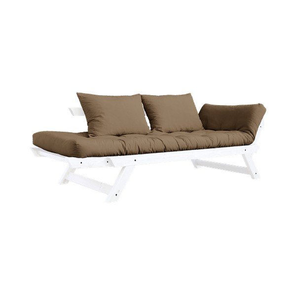 Canapea variabilă KARUP Design Bebop White/Mocca-image-4