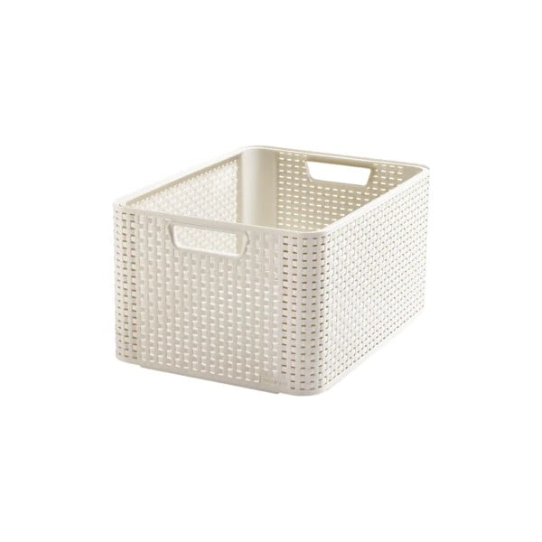 Cutie de depozitare crem din plastic 29x39x17 cm Style – Curver