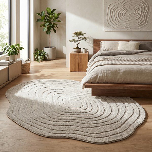 Covor bej 160x230 cm Pebble – ESTE-image-1