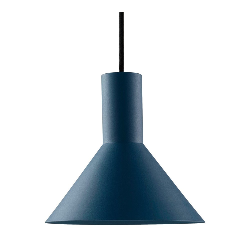 Lustră albastră cu intensitate reglabilă din aluminiu ø 20,5 cm Evan – Jotex