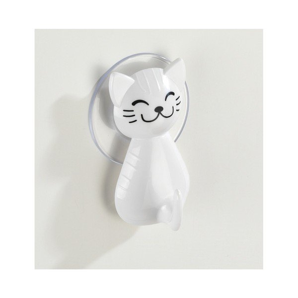 Cârlig de perete Wenko Cat, alb-image-4