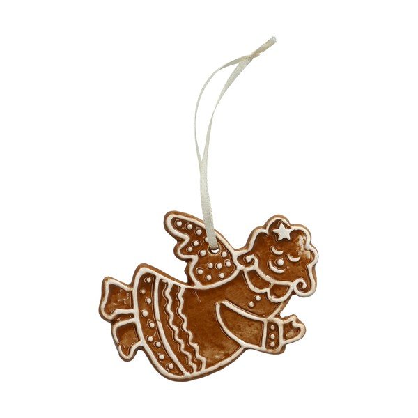 Ornament de Crăciun din ceramică 10 cm Vinterby – Dakls