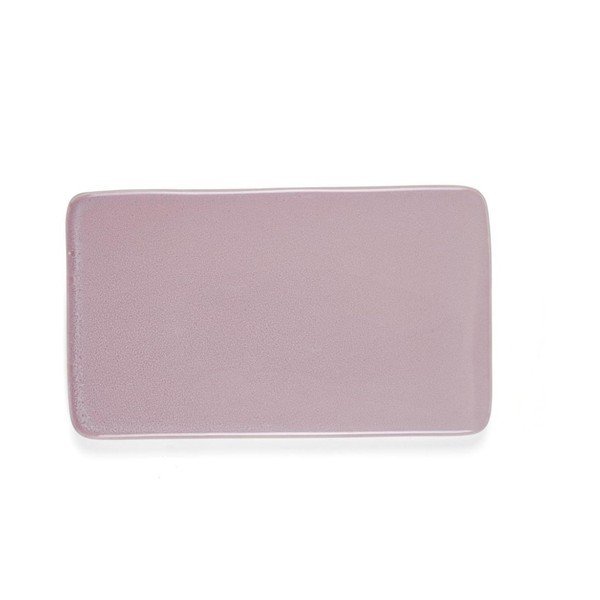 Tavă de servire din ceramică Bitz Mensa, 22 x 12,8 cm, roz pudră-image-1