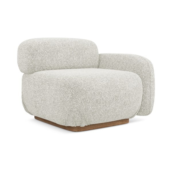 Modul pentru canapea modulară crem (cu colț pe partea dreaptă) Ailani – Makamii-image-1