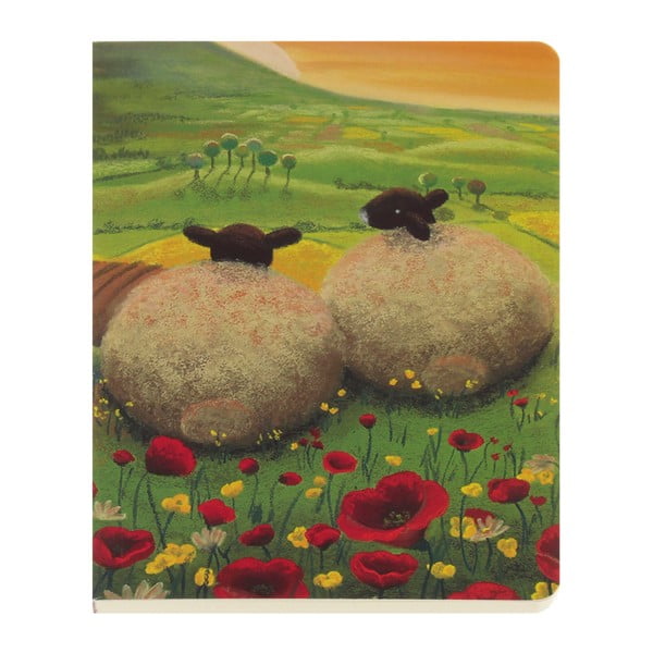 Caiet A6 GO Stationery Lucy Pittaway Sheep