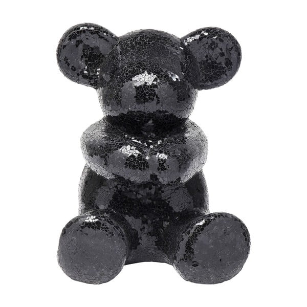 Statuetă decorativă Kare Design Teddy Bear Hug, negru