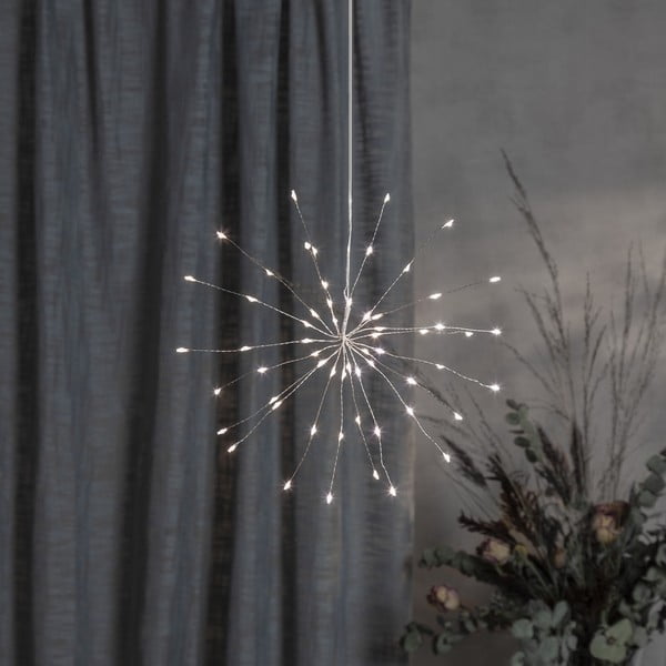 Decorațiune luminoasă cu LED suspendată Star Trading Hanging Firework Light Rainbow, ø 26 cm