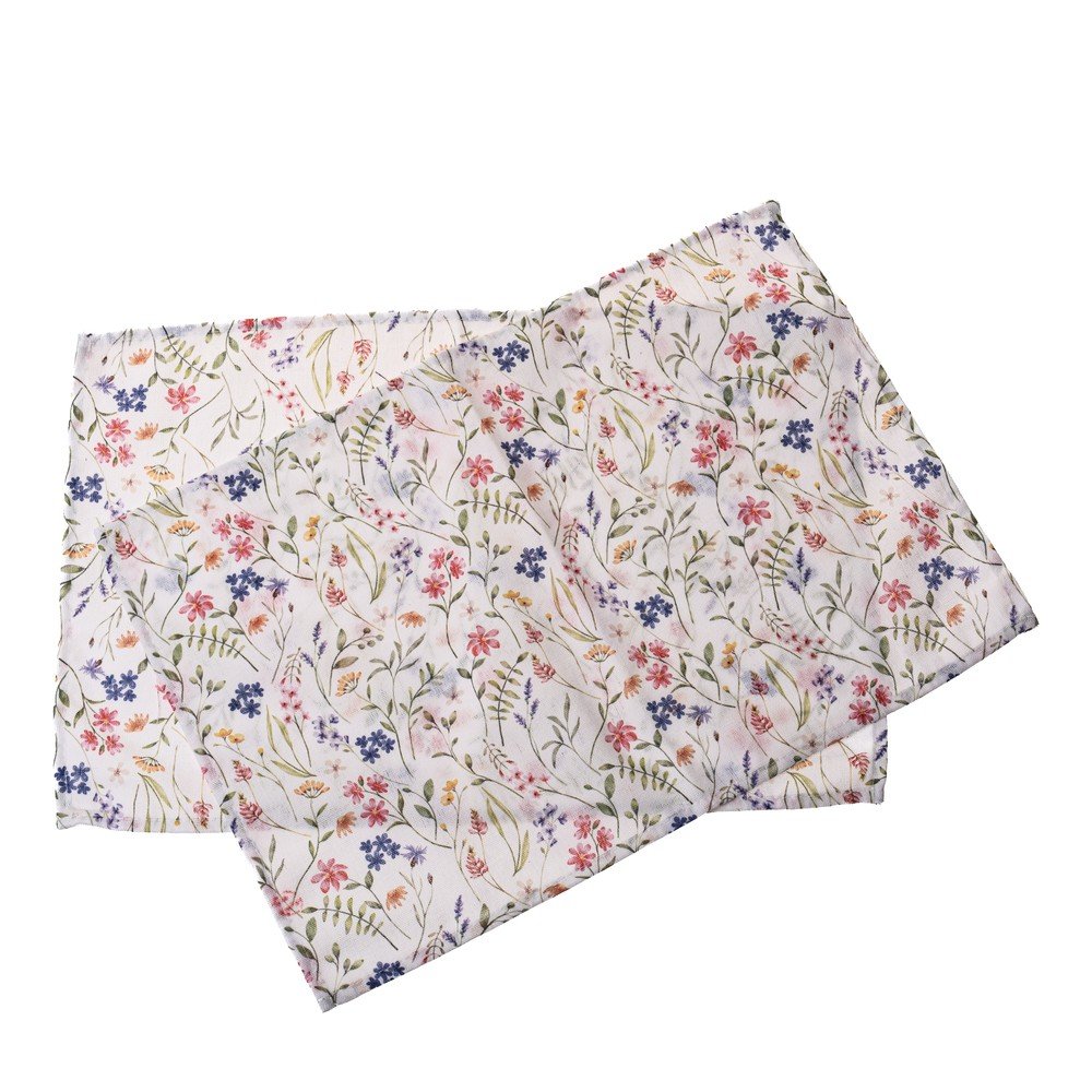 Suporturi pentru farfurii 2 buc. din material textil 30x45 cm Bloom – Dakls