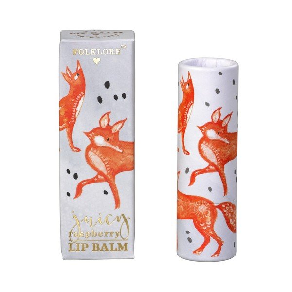 Balsam pentru buze cu zmeură Folklore Fox-image-1