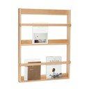 Raft în culoare naturală etajat/pentru fotografii din lemn de stejar 74 cm Display – Hübsch