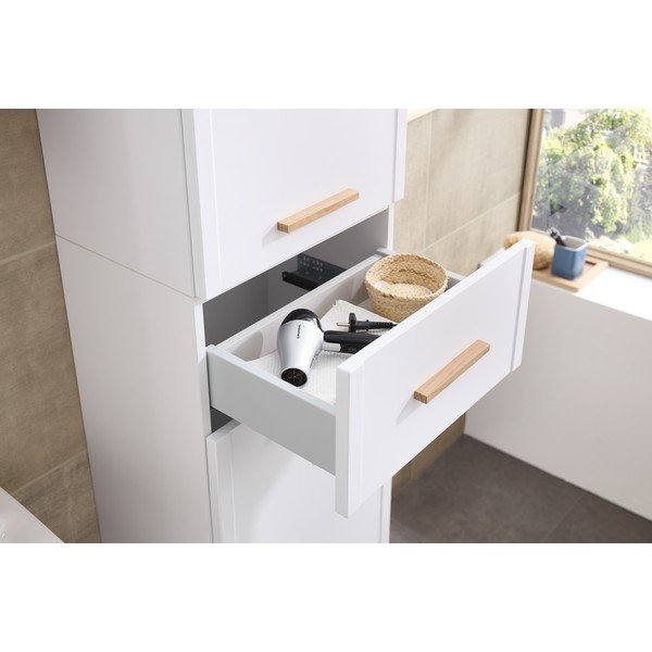 Dulap de baie alb 184x45 cm Quickset 383 – Pelipal-image-4