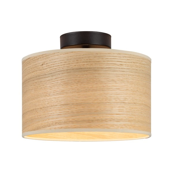 Plafonieră din furnir de stejar Sotto Luce TSURI S, ø 25 cm-image-1