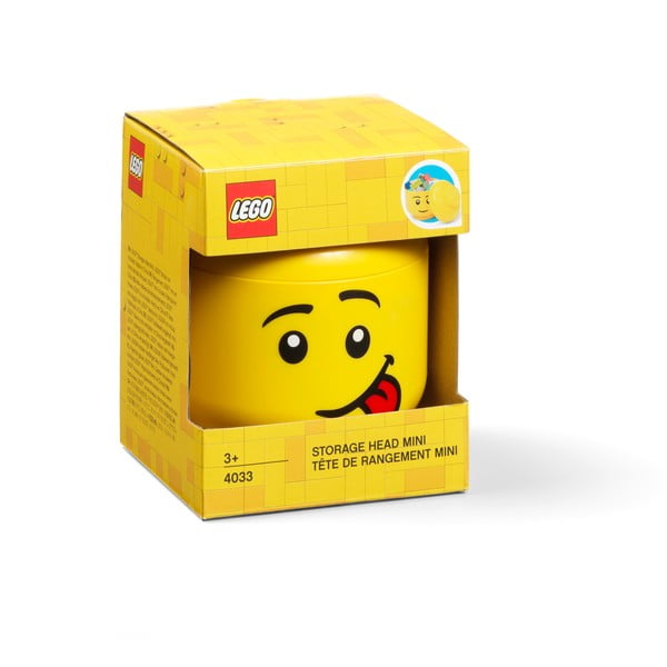 Cutie de depozitare în formă de figurină LEGO® silly, 10,5 x 10,6 x 12 cm-image-4