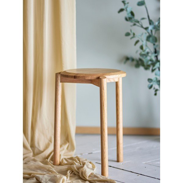 Scaun în culoare naturală din lemn de stejar Gil – Bloomingville-image-1