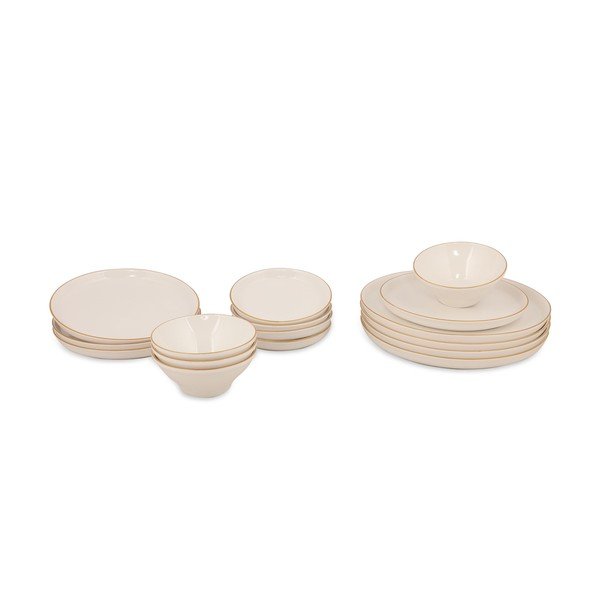 Set veselă 16 piese din porțelan Güral Porselen Basic-image-2