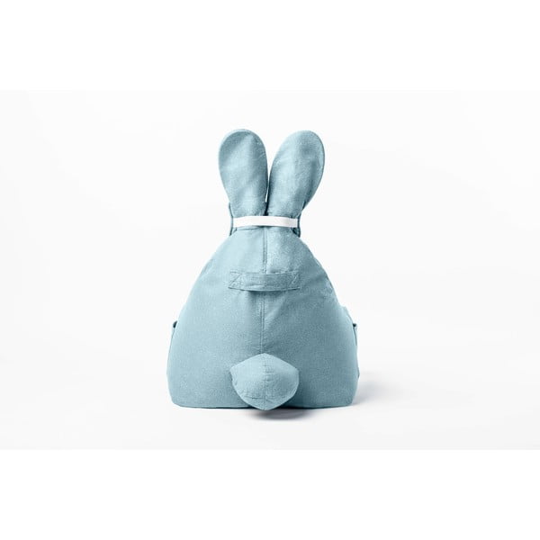 Fotoliu sac pentru copii The Brooklyn Kids Funny Bunny, albastru-image-3