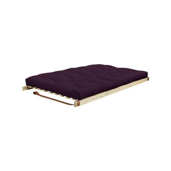 Canapea extensibilă Karup Jump Natural/Purple Plum-image-2