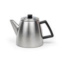 Ceainic argintiu cu filtru din oțel inoxidabil 1,1 l Duet Odense – Bredemeijer