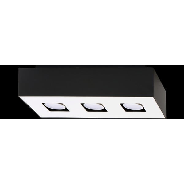 Plafonieră Sollux Hydra, negru-image-3