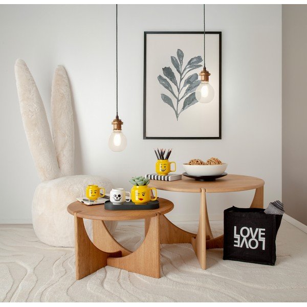 Cană pentru copii galben din ceramică 530 ml Head – LEGO®-image-1