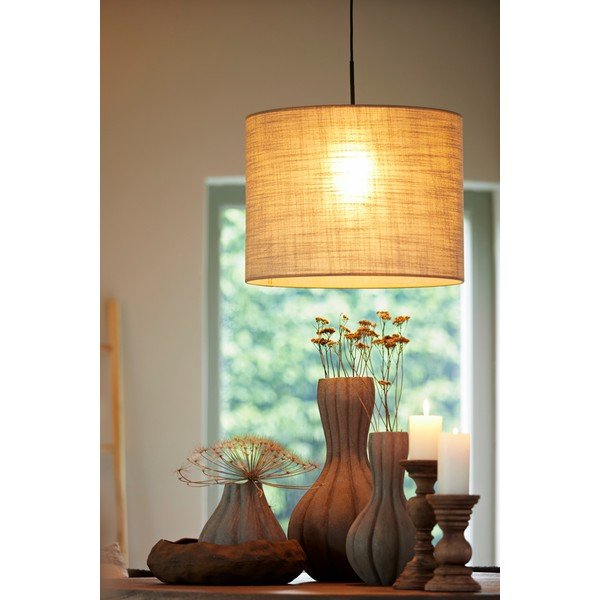 Abajur bej ø 50 cm Caden – Light & Living-image-1