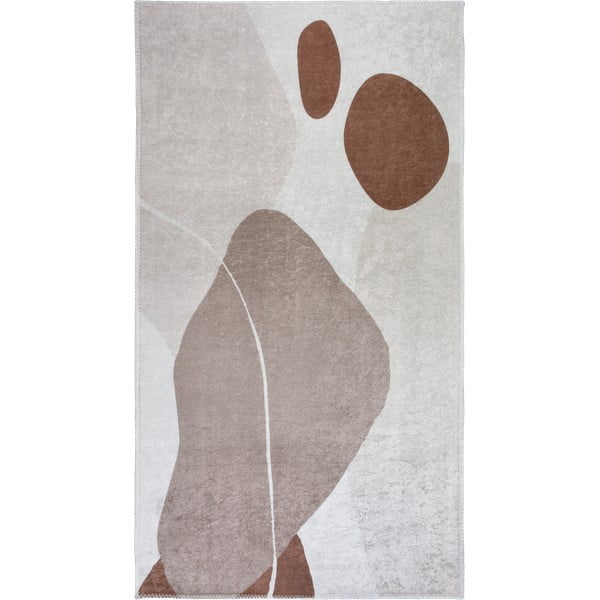 Covor crem lavabil 160x230 cm Sandy Rocks – Vitaus