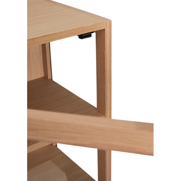 Vitrină lemn din lemn de stejar 60x130 cm Kaiser – Hübsch-image-3