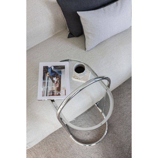 Măsuță auxiliară din oțel inoxidabil 34,5x51 cm Moves – Mette Ditmer Denmark-image-3