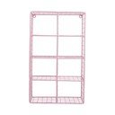 Raft roz deschis etajat din oțel 30 cm Reja – PT LIVING