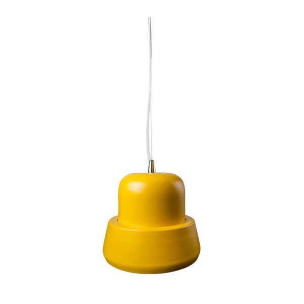 Lampă pandantiv Brambla Prima Mini, galbenă