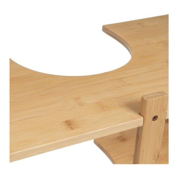 Dulap sub chiuvetă în culoare naturală din bambus 60x60 cm – Casa Selección-image-3