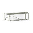 Cuier de perete verde prăfuit cu raft din metal 70 cm Rex – Spinder Design