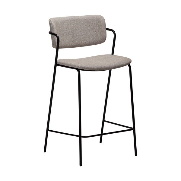 Scaun de bar bej (înălțime șezut 67,5 cm) Zed – DAN-FORM Denmark