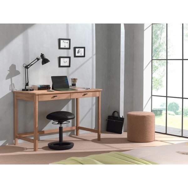 Birou de copii din lemn de stejar 60x120 cm Forrest – Vipack-image-1