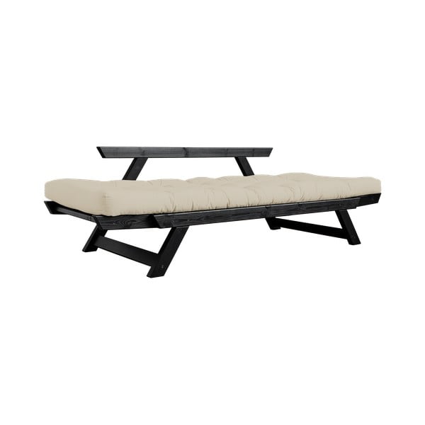 Canapea variabilă Karup Design Bebop Black/Beige-image-4