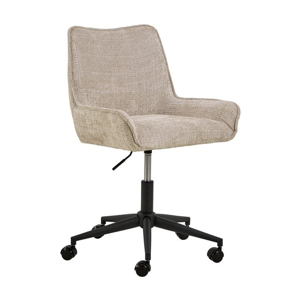 Scaun de birou bej Eddie – Actona