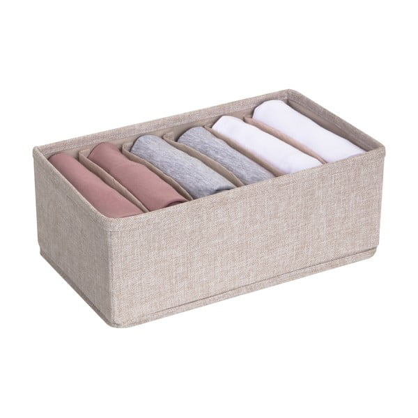 Organizator de sertare cu compartimente Bigso Box of Sweden Drawer, 16,5 x 11 cm, bej-image-3