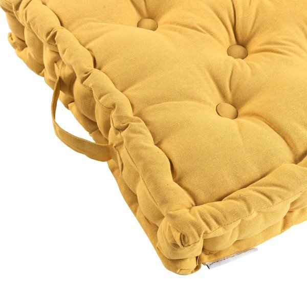 Fotoliu bean bag galben Panama – douceur d'intérieur-image-2