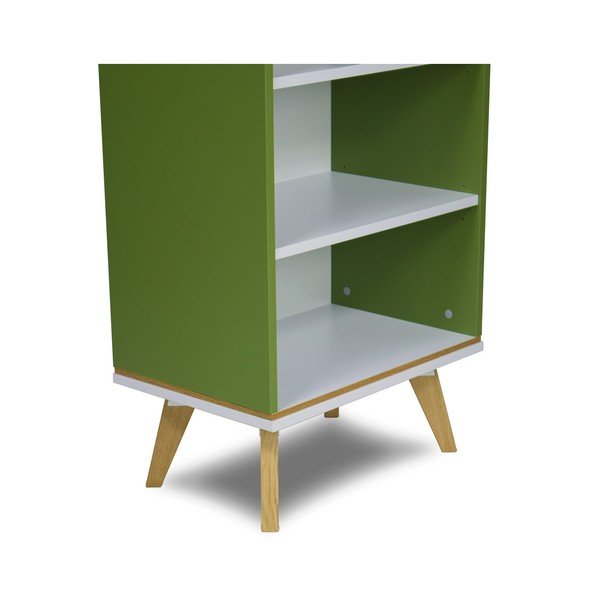 Bibliotecă SKANDICA Jorgen, verde-image-4