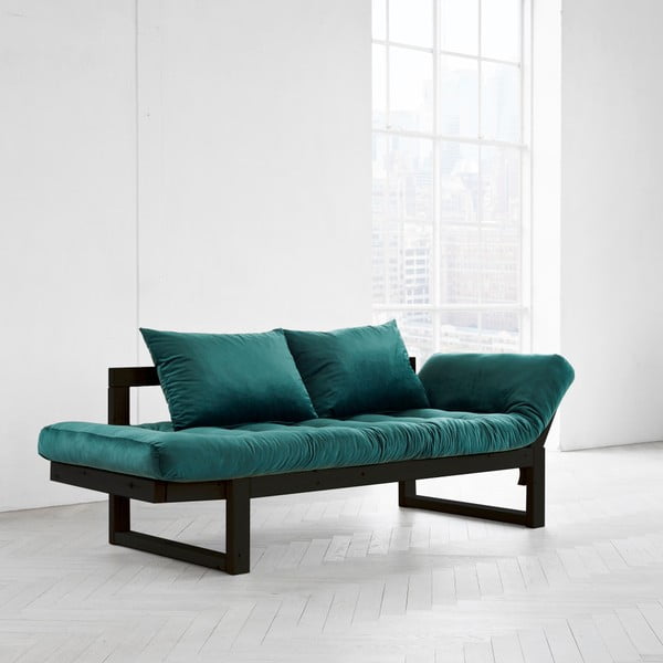 Canapea extensibilă Karup Edge Black/Velvet Botella-image-2