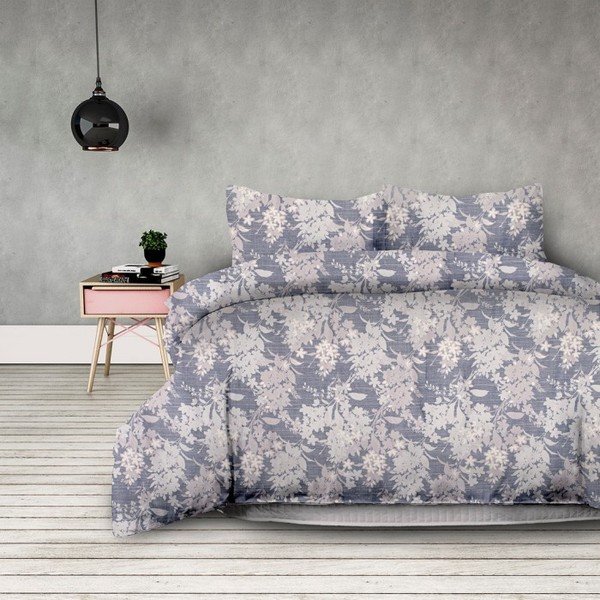 Lenjerie de pat din bumbac AmeliaHome Meadow, 200 x 220 cm-image-1