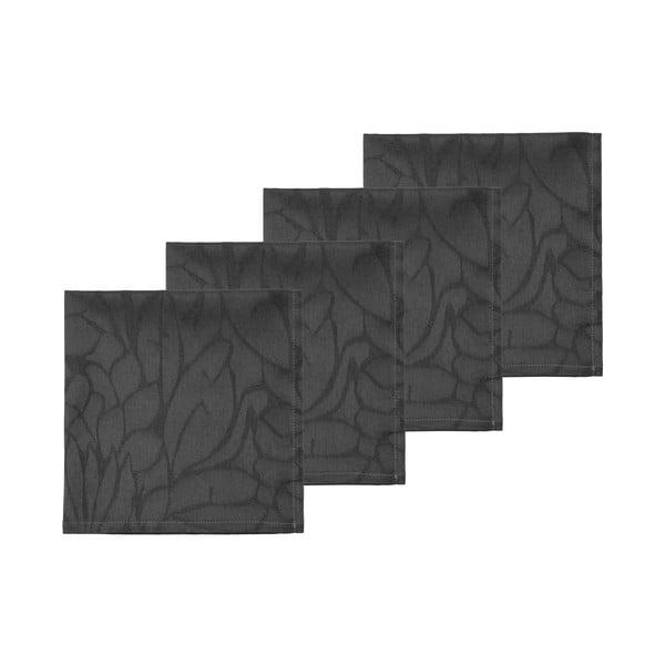 Șervețele 4 buc. din material textil Abstract leaves – Södahl
