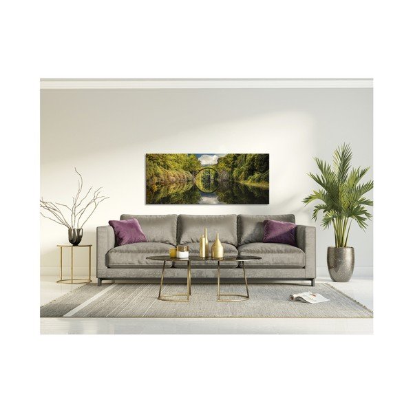 Tablou Styler Canvas Devil Bridge, 60 x 150 cm-image-2