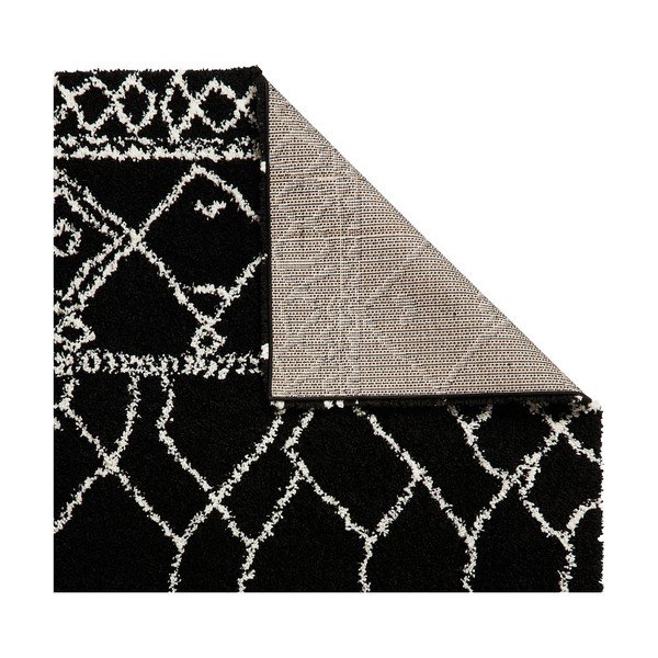 Covor Think Rugs Scandi Berber, 200 x 290 cm, negru-image-1