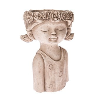 Ghiveci din ceramică Dakls Aurora, înălțime 39,5 cm