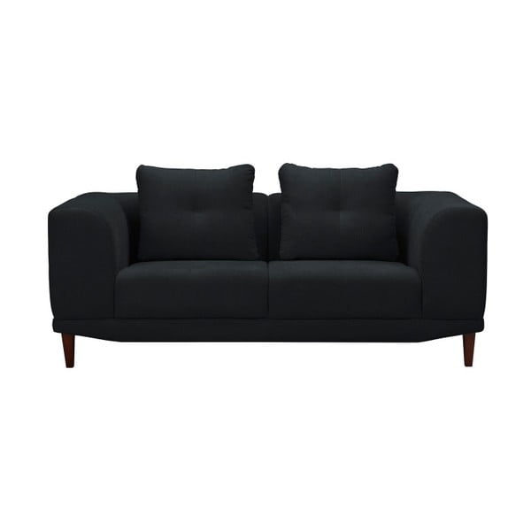 Canapea cu 2 locuri Windsor & Co Sofas Sigma, negru
