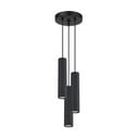 Lustră neagră ø 19,5 cm Gleam – Sollux