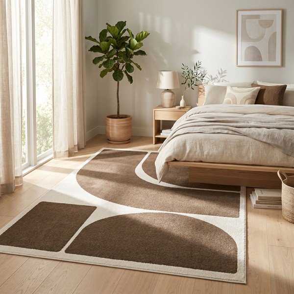 Covor maro/crem 160x230 cm Arcade – ESTE-image-3